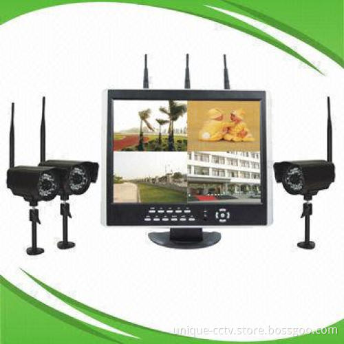 2.4GHz 3CH-H.264 Digital Wireless DVR System, Image Processor MPEG 4 Encode/Decode